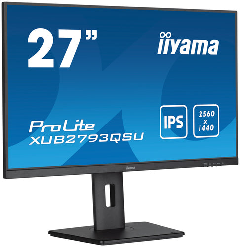 iiyama XUB2793QSU-B7 computer monitor 68.6 cm (27 iiyama XUB2793QSU-B7 computer monitor 68.6 cm (27